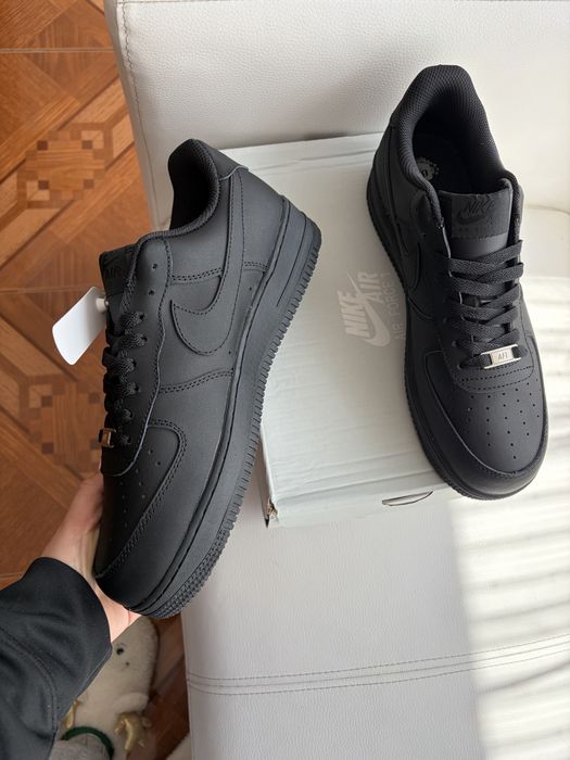 Nike Air Force 1 Black Negrii