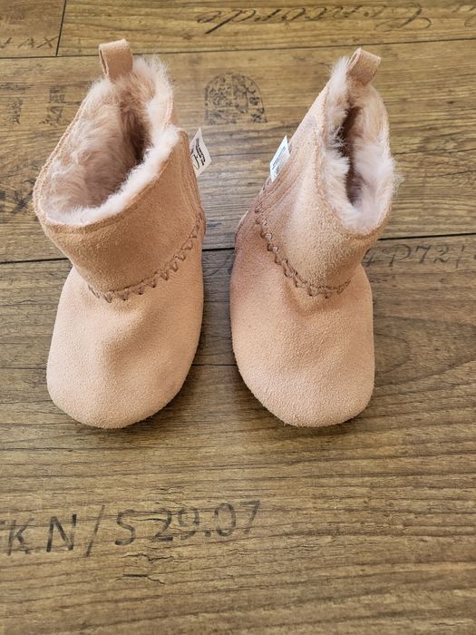 Топли, кожени, бебешки ботуши Next,  12-18 месеца, подметка 12.5 см