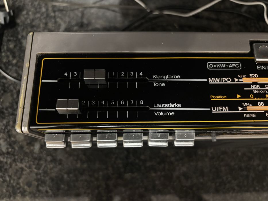 Radiocaset Telefunken Bajazzo record 201