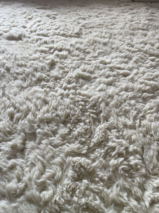 Covor Mobexpert pufos / fluffy alb 200x300 cm – gros