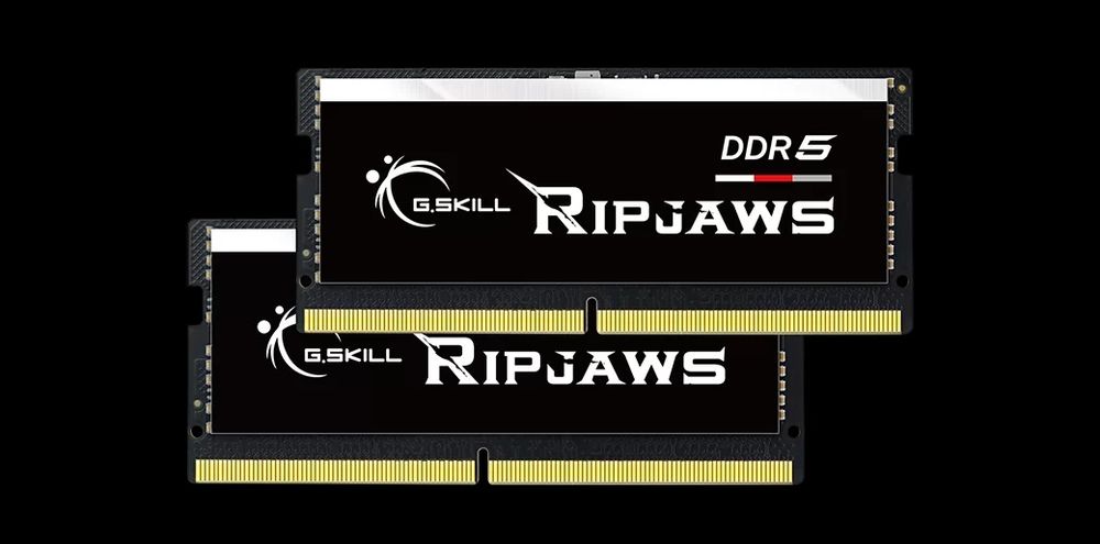 DDR5 ОЗУ G.Skill Ripjaws 32GB (2×16GB) для ноутбука — как новая