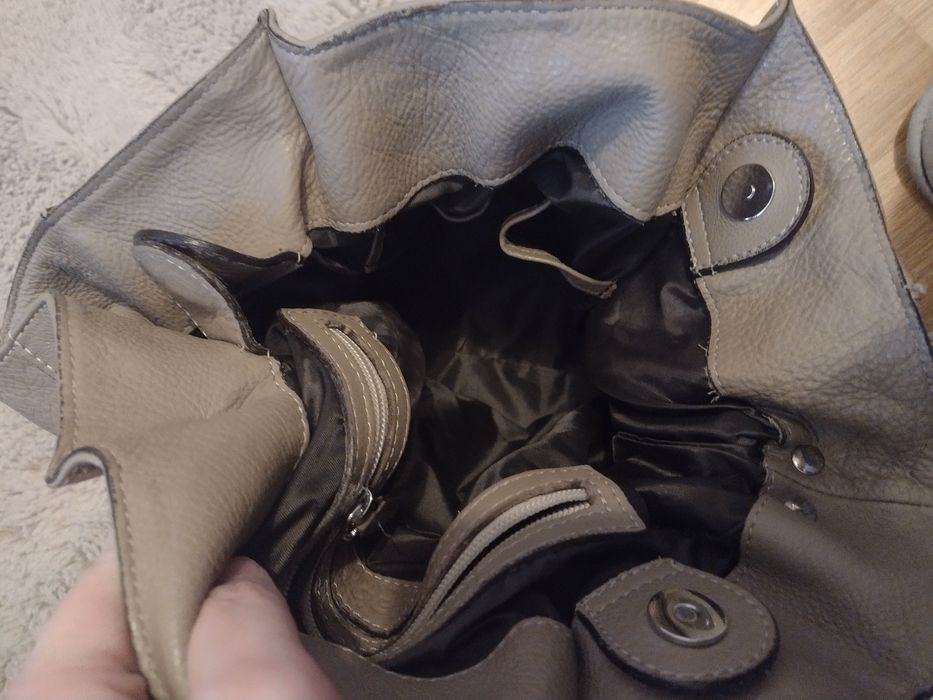 Geanta piele naturala made in Italy