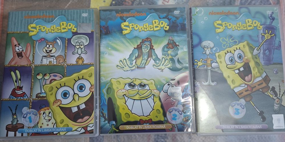 Sponge Bob - 3 DVD - dublate
