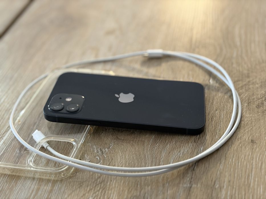 iPhone 12-128GB Black-Baterie 100%(neschimbata)