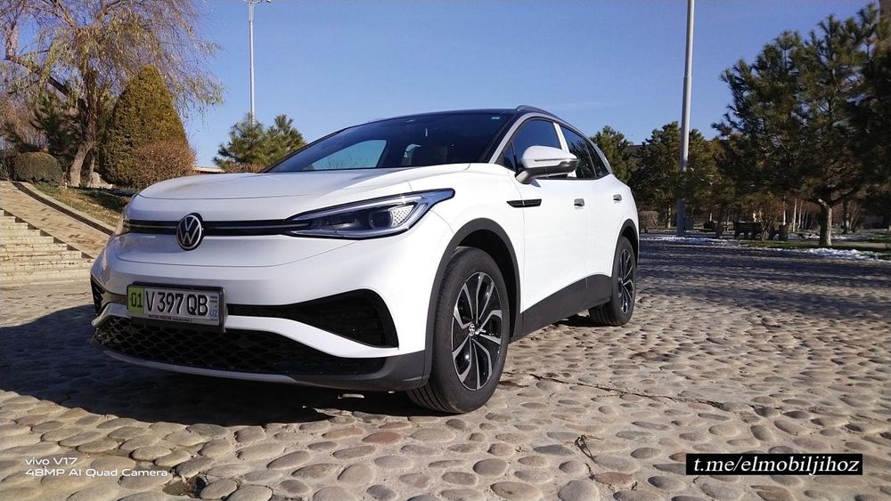 Volkswagen id4 X  Xolati zor, Toshkentda yurgan