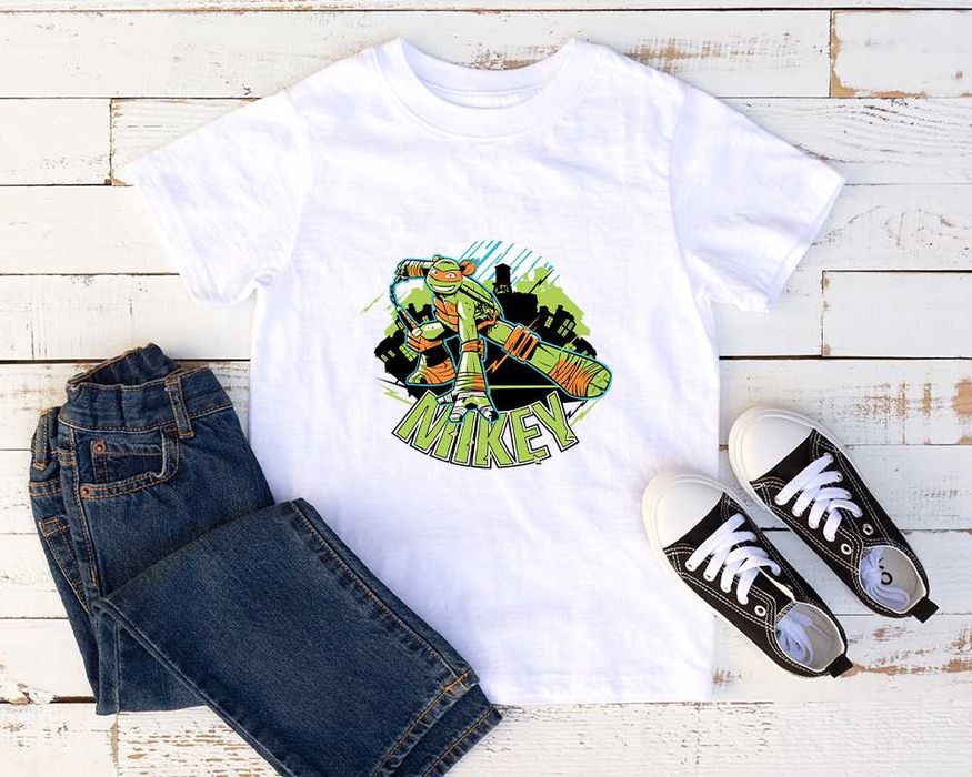 Детски тениски и суитчъри с Elmo, костенурките нинджа