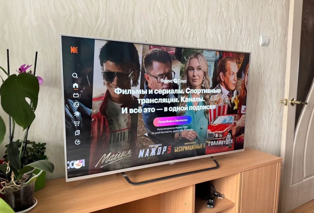 Sony Bravia 130 см smart tv телевизор