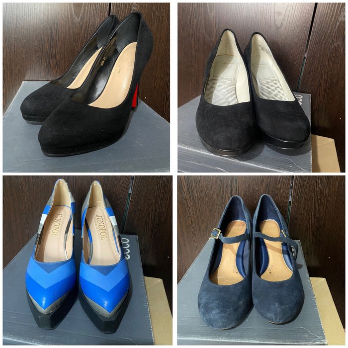 Туфли Clarks Braska кожа кожзам