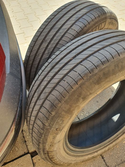 Vand 4 jante aluminiu si 2 cauciucuri Michelin