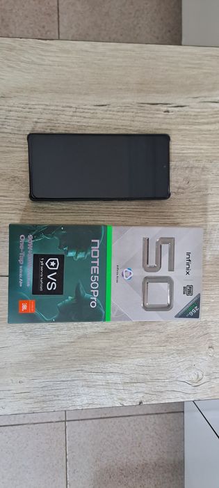 Infinix not 50 pro.  256Gb  ram 12+12