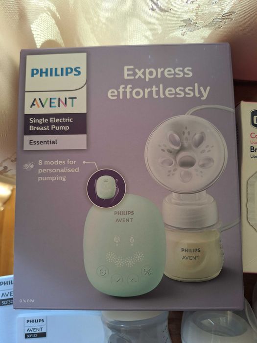 Philips Avent Essential помпа за кърма + подаръци