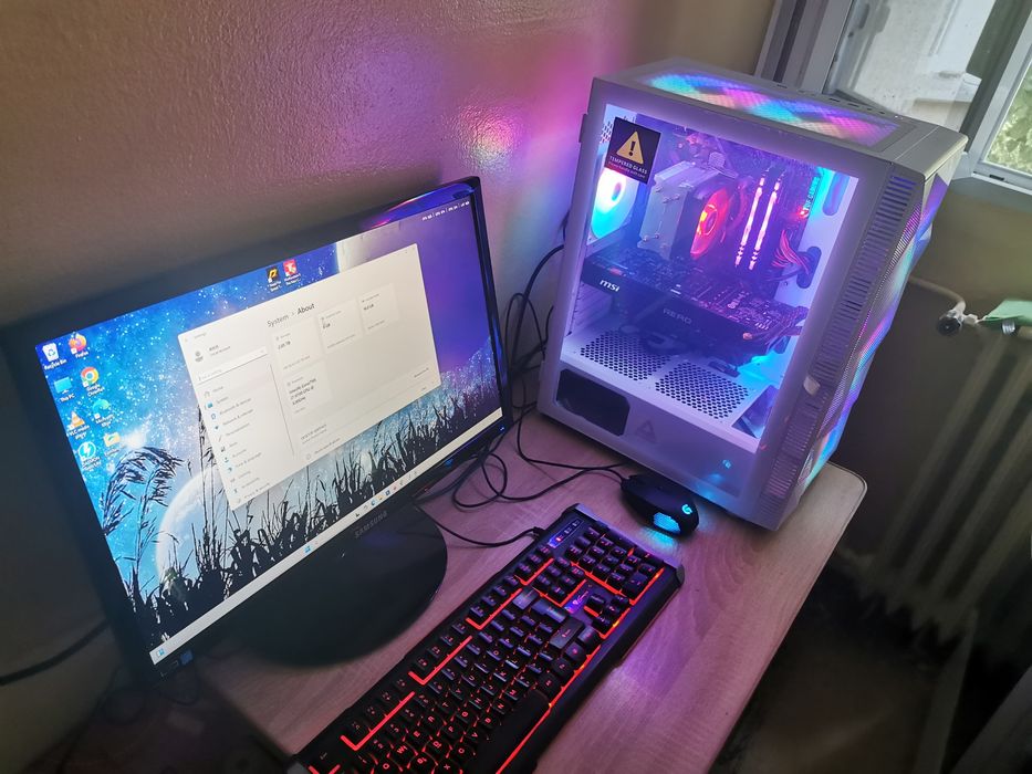 Calculator complet de Gaming i7 9700 șau schimb cu lep. Sau tel.