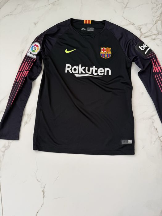 Tricou FC Barcelona original Nike sezon 2017-18, marime 147-158