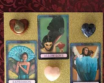 RAR Ingerii INDIGO,Carti oracol,ORIG,lux(argintii)+carte,DOREEN VIRTUE