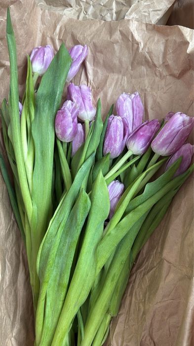 Букеты тюльпанов