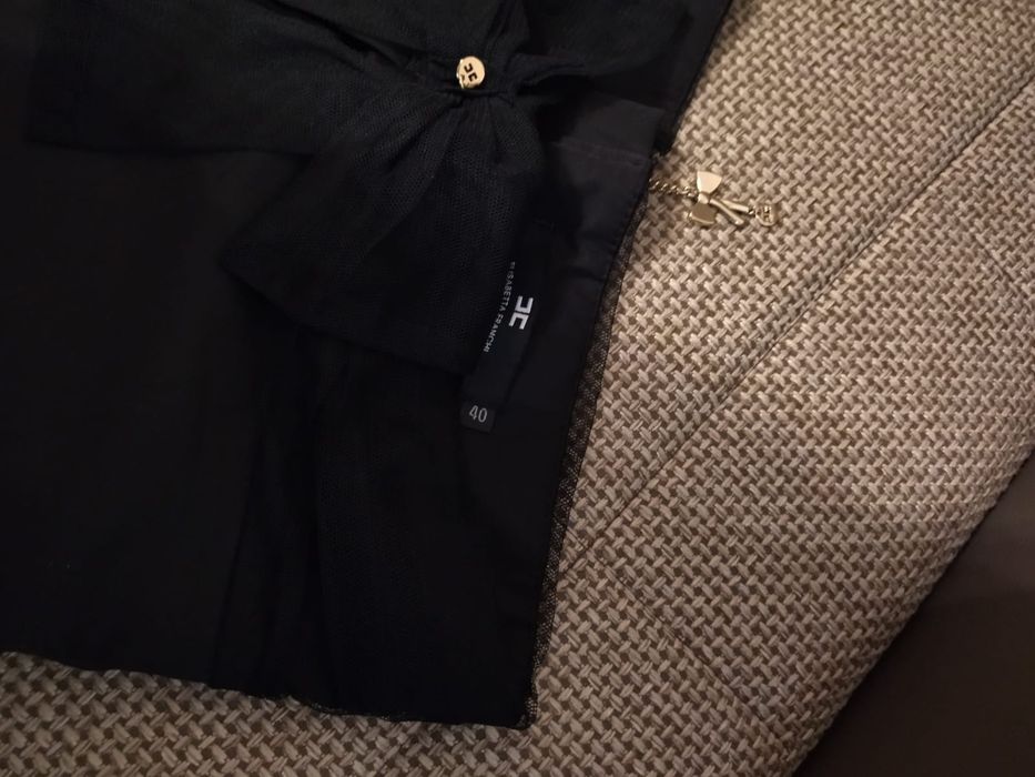 Юбка карандаш с баской, новая