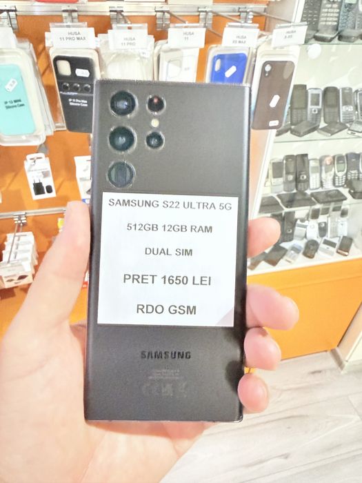 Samsung S22 Ultra 5G 512Gb Neverlock/Garantie