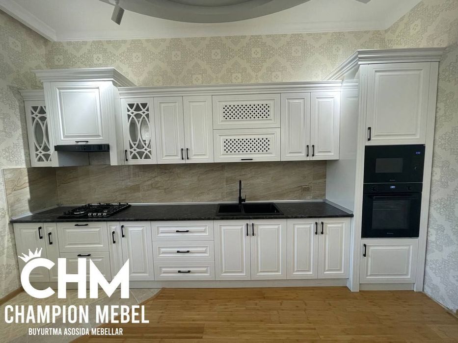 Нео Классика услубида ошхона мебеллари | Кухонный гарнитур