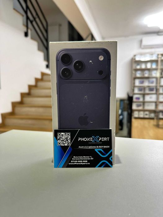 NOU iPhone 17 Pro Max 256GB Deep Blue cu Garantie