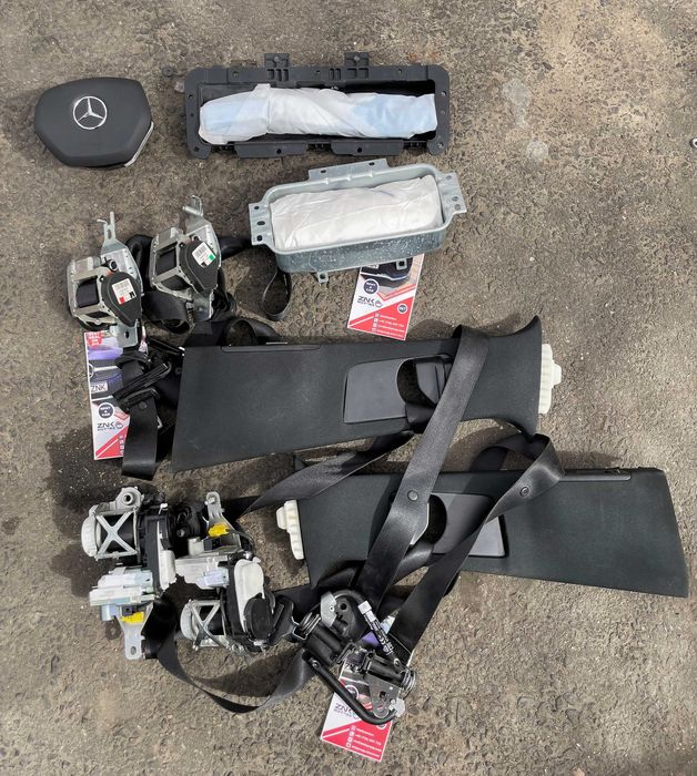 Mercedes Benz ML GLS GL set centuri airbag volan pasager genunchi