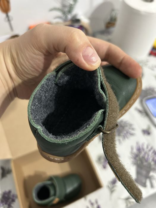 Semi-ghete barefoot Tikki TUFF Moss mărimea 19 ca noi