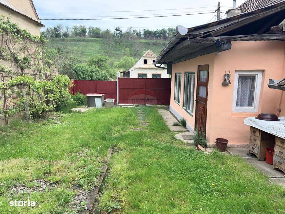 Casă Rustică in Richis, zona buna, grădina cu panorama
