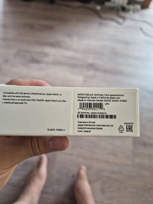 Продам наушники Airpods 3rd generation