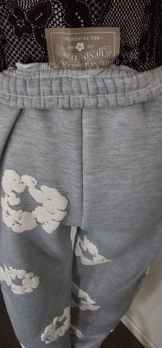 Pantalon lung gri M