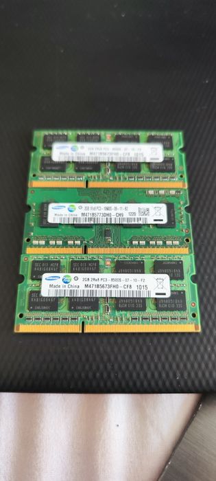 3 бр Плочки Рам / RAM памет DDR3 Samsung