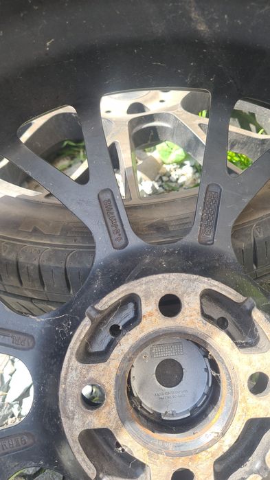 Jante aliaj R17 4x100 8.5J ET32 Germania, vw Golf 4, Bora, Polo + Anvelope 205/45
