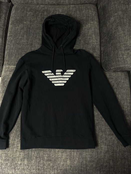 Суичър с качулка Emporio Armani