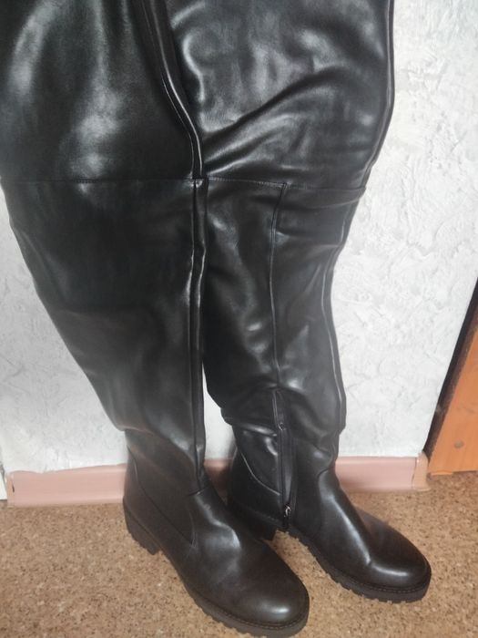 Продам сапоги ботфорты