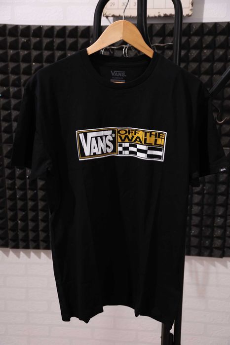 Tricou bărbați Vans "Off The Wall", negru, mărime M, nou cu etichetă
