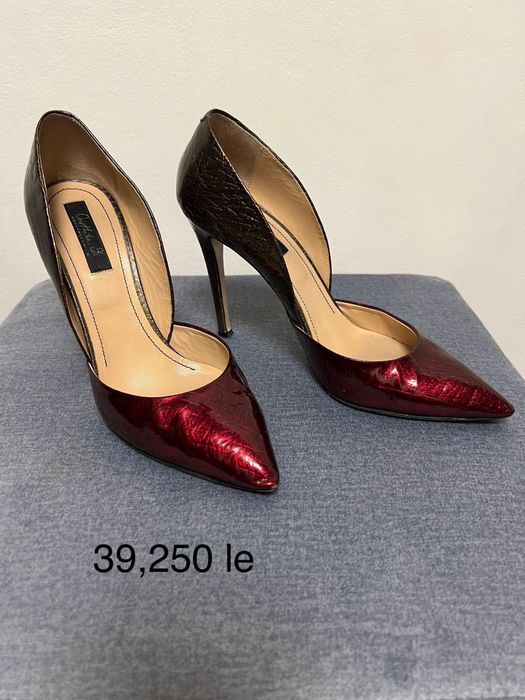 Stilleto 39, piele naturală