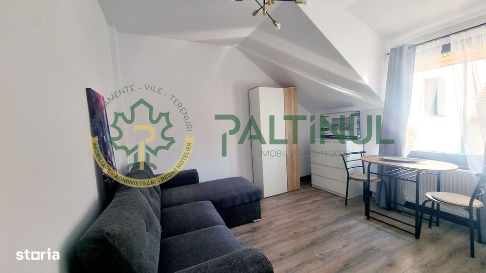 Garsonieră de închiriat pe termen scurt Turnișor Sibiu – modernă, mobi