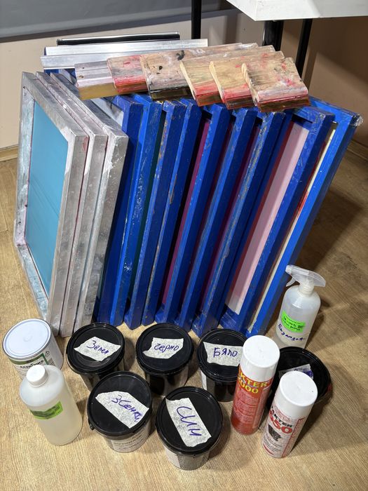 Машина за ситопечат (карусел)