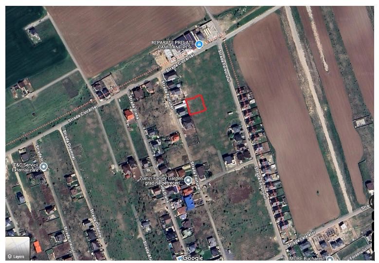 Ocazie ! Direct Proprietar Teren casa Domnesti 400 mp, Str. Foișorului