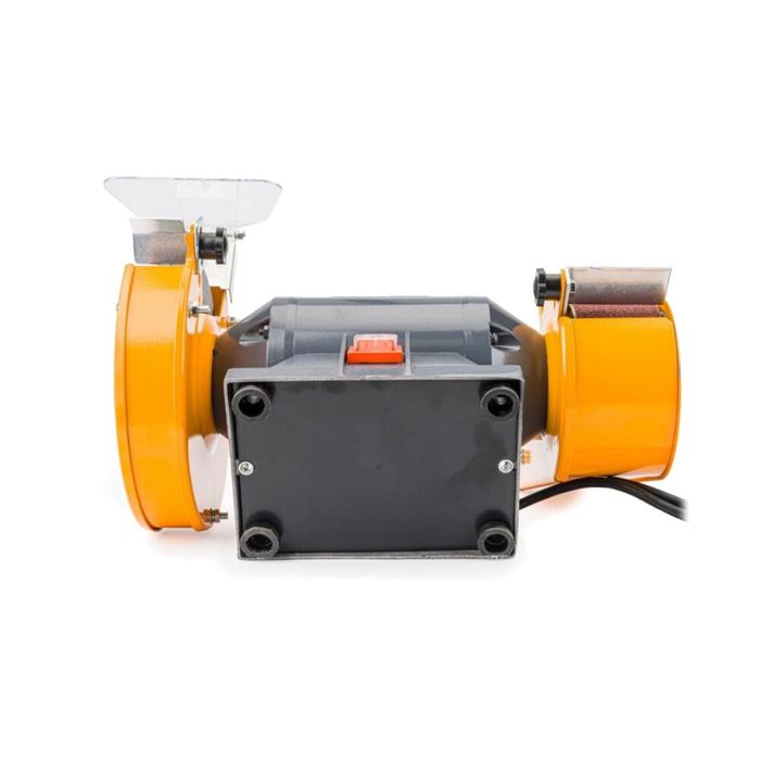 Polizor cu piatra si banda abraziva smirghel, 1850 W, Powermat