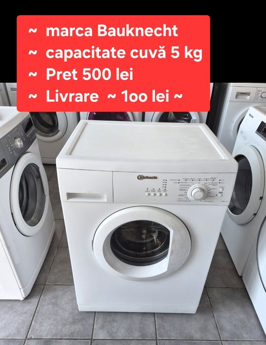 Masini de spalat rufe automate import Germania  wasv 50120