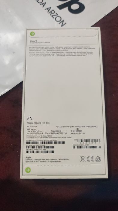 IPHONE 15 128 yangi