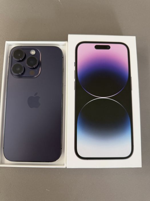 I phone 14 pro 256 gb пълен комплект