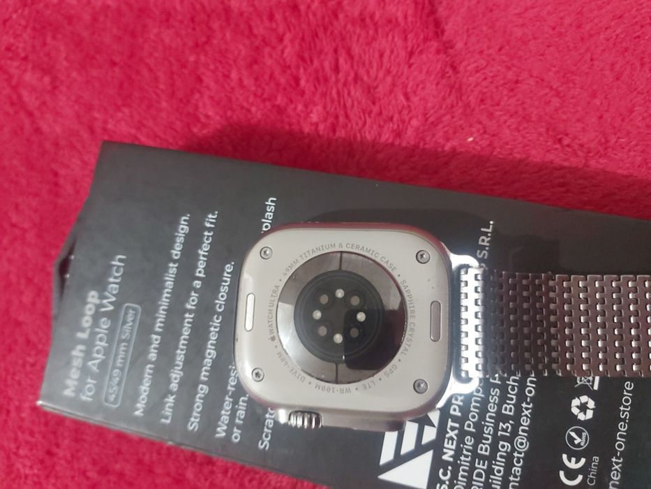 Vând apple watch ultra 49mm titanium