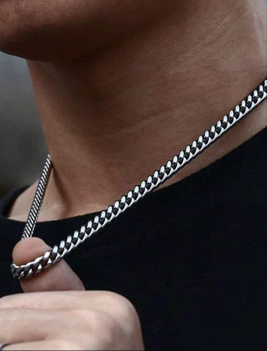 Мъжко сребърно колие