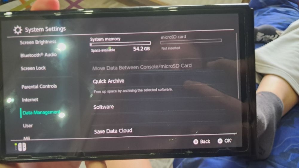 Nintendo switch Mario edition oled
