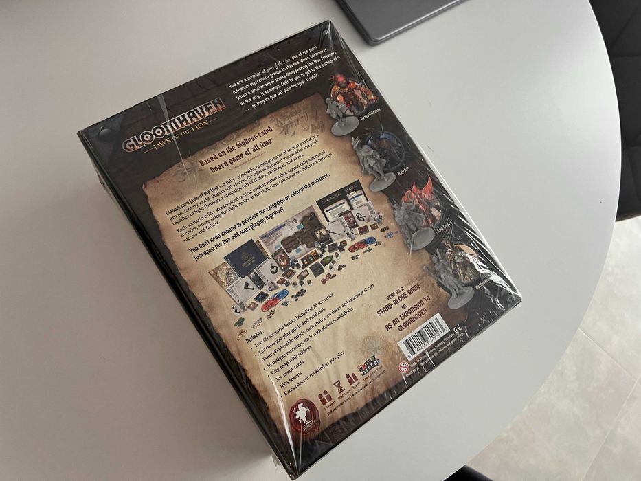 Joc Gloomhaven: Jaws of the Lion, sigilat, NOU