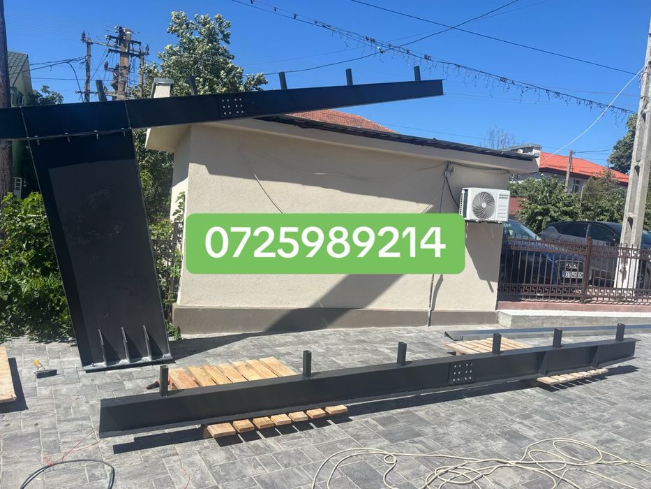 Carport fotovoltaic parcare auto