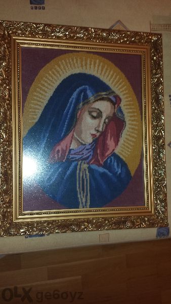 Гоблен - Мадона Долороса (с рамка)