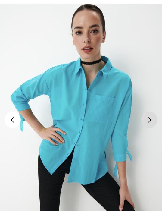 Нова памучна риза