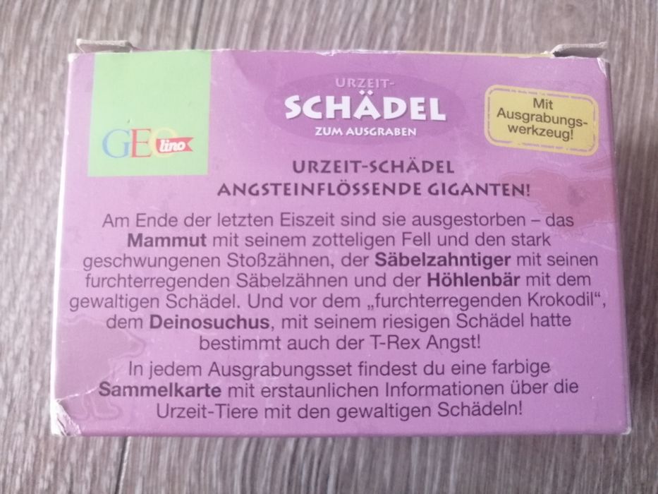 Мини компл за разкопки/гипсова отливка