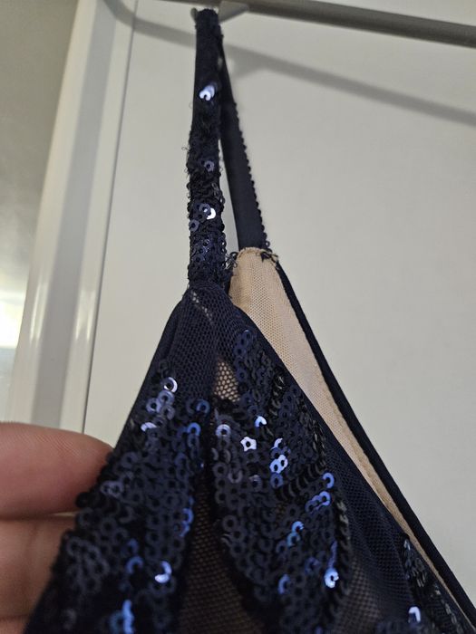 Дълга рокля с пайети